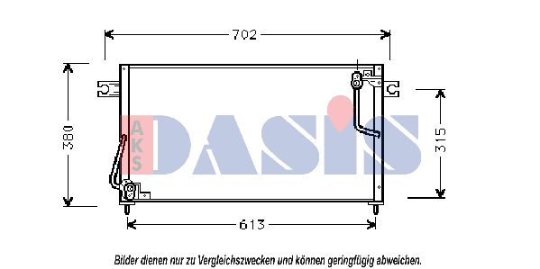 AKS DASIS Kondensaator,kliimaseade 142200N